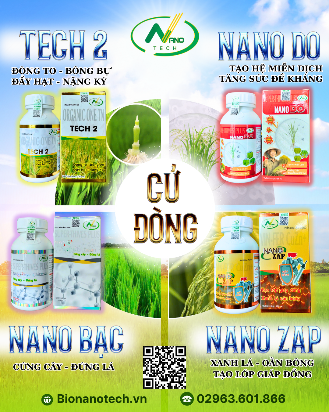 COMBO ĐÓN ĐÒNG – KHỎE TỪ LÁ, CHẮC TỪ BÔNG!